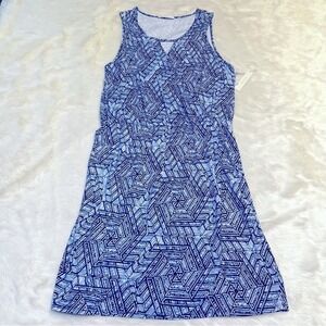 NWT Tart patterned faux wrap tank‎ dress size Large super soft